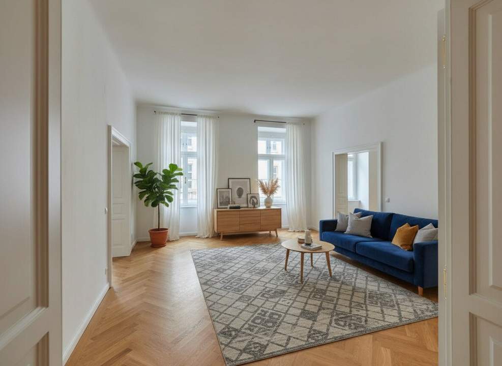 ⭐ GENERALSANIERT! Wunderschöne 5-Zimmer Altbauwohnung in toller Lage nahe Schottentor, 1090!