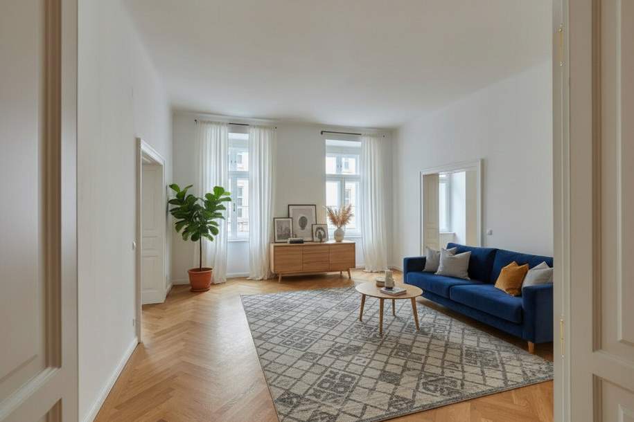 ⭐ GENERALSANIERT! Wunderschöne 5-Zimmer Altbauwohnung in toller Lage nahe Schottentor, 1090!, Wohnung-kauf, 1.395.000,€, 1090 Wien 9., Alsergrund