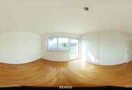 Großzügige Dachgeschosswohnung mit 3 Terrassen und Fernblick ins Grüne