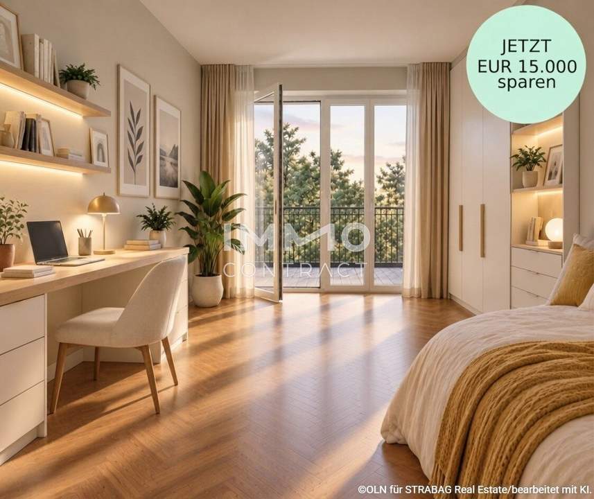 So kompakt, so durchdacht: Südseitige 3 Zimmer-Wohnung (provisionsfrei)