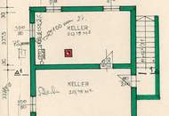 Urbanes Wohnen mit großem Garten mit kleinem Einfamilienhaus in Essling