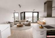 Moderne DG-Maisonette auf 2 Ebenen mit großzügiger Terrasse und Weitblick | U1 Nähe