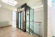 Exclusive Vienna duplex with sun-filled glass front, outdoor areas &amp; St. Stephen’s Cathedral View