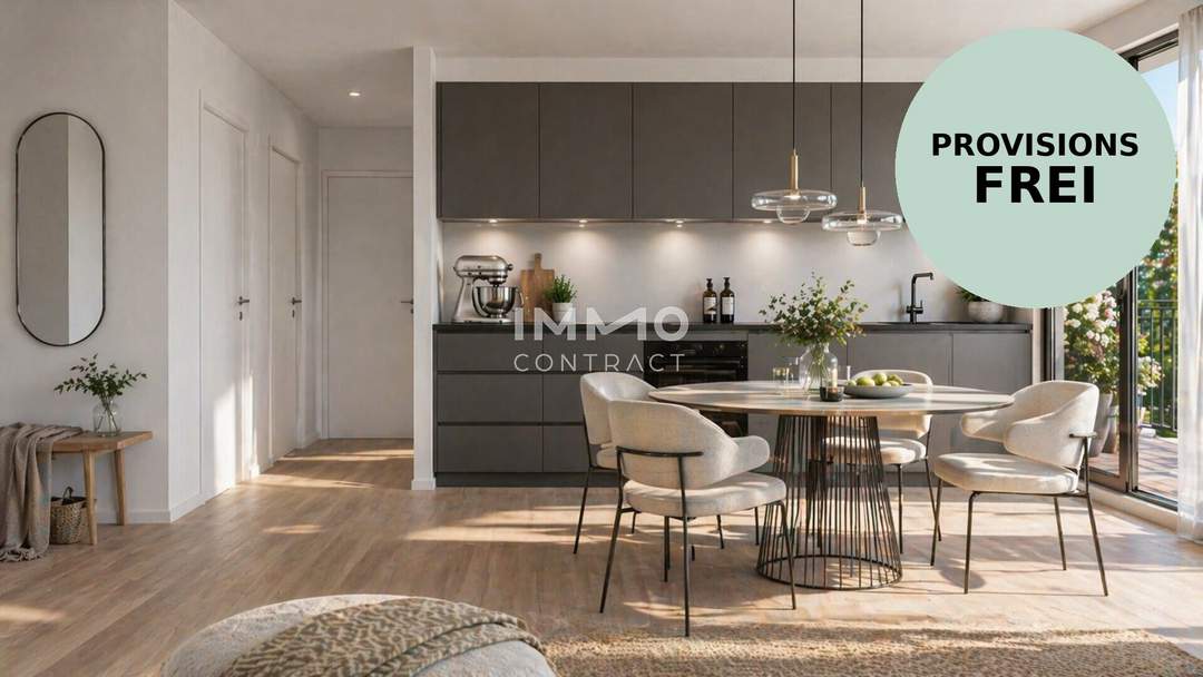 Provisionsfreier Neubau-Erstbezug mit viel Abendsonne (Top-Ausstattung, Top-Preis)