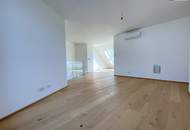 Skyview I Weite I Luxus: Großzügige und stilvolle 2-Zimmer-Maisonette mit Dachterrasse in Toplage neben Donaukanal!