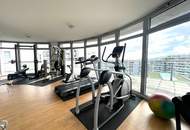 Wienerberg City, 2-Zimmer-Wohnung mit Wellness- / Fitnessbereich, Panoramablick und Concierge-Dienst