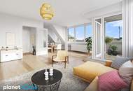 Lichtdurchflutete Dachgeschosswohnung mit traumhaftem Weitblick