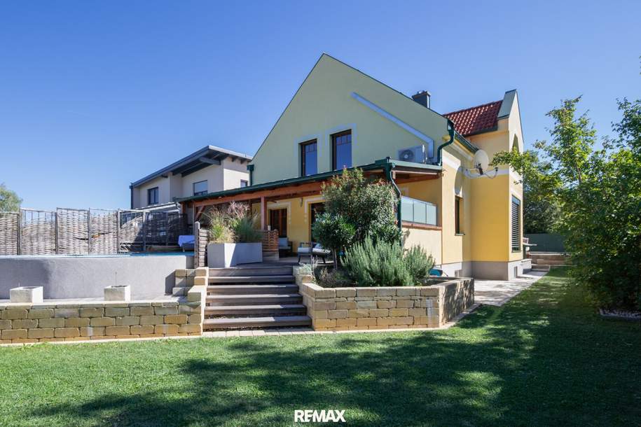 Familienwohntraum mit Charakter & uneinsehbarem Garten, Haus-kauf, 549.000,€, 2485 Eisenstadt-Umgebung