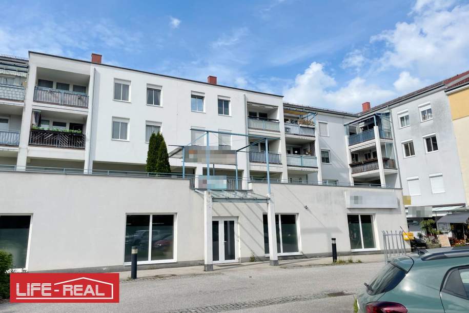 Vielseitig nutzbare Gewerbefläche mit Terrasse und Stellplätzen – sofort verfügbar, Gewerbeobjekt-kauf, 180.000,€, 4209 Urfahr-Umgebung