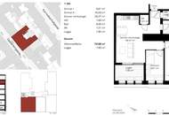 Erstbezug im Dachgeschoss: Moderne 3-Zimmer-Wohnung mit Loggia in Ruhelage des 15. Bezirks