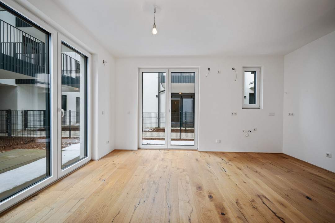 Wohnen beim Hirschstettner Park | Townhouse mit Garten, Terrasse & Balkon | ERSTBEZUG