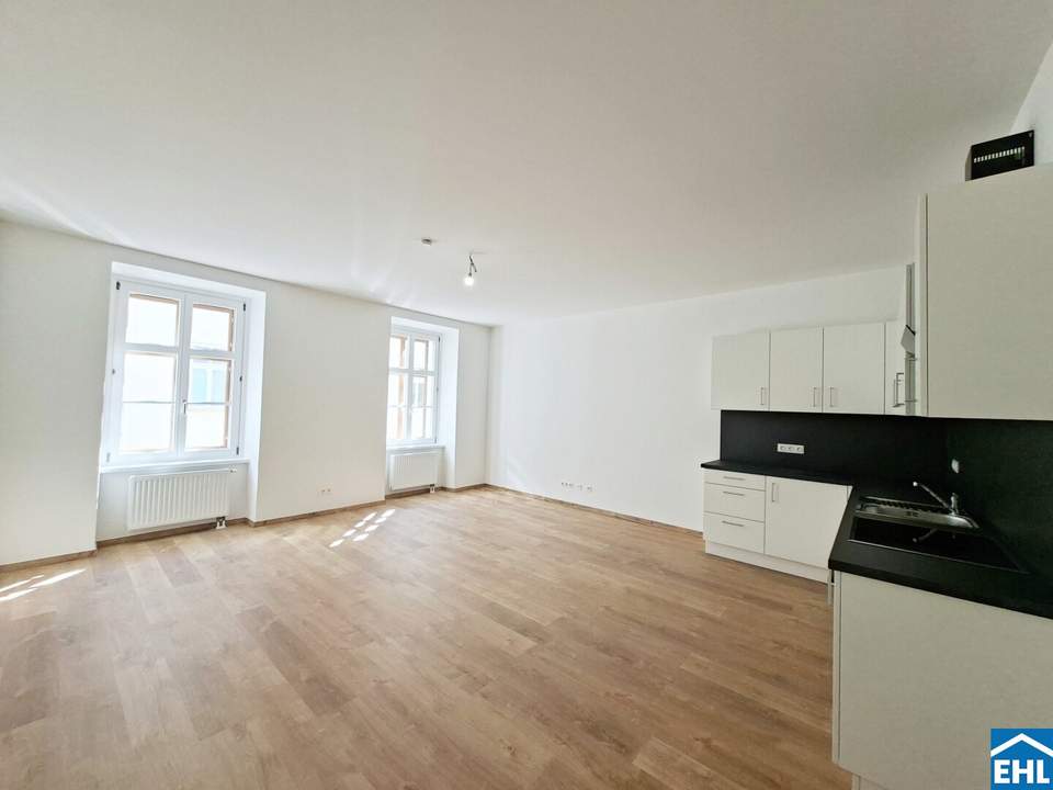Unbefristete 2-Zimmer-Wohnung in zentraler Lage von Wieden