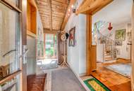 Tirolerhaus mit großem Garten, Pool und Baugrund – attraktive Lage in Scharnitz-Gießenbach