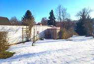 IDYLLISCHER LANDSITZ AUF ca. 3200m² BAULAND-AGRARGEBIET MIT VORRÜBERGEHENDEM WOHNRECHT ZU VERKAUFEN.