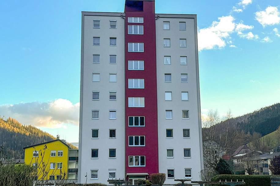 ***Modern &amp; hell: Exklusive 4-Zimmer-Wohnung (ca. 76 m²) mit Lift in der traumhaften Natur- und Wanderregion der Veitsch***, Wohnung-kauf, 69.000,€, 8662 Bruck-Mürzzuschlag