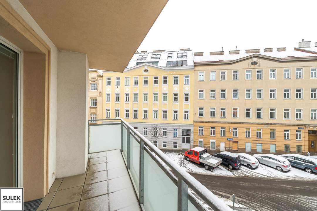 ab sofort: perfekt geschnittene 3-Zimmer-Wohnung mit Balkon nahe U3