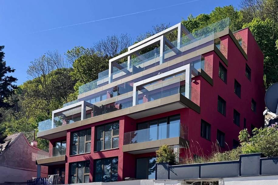 Traumhafter Donau-Blick – Moderne 2-Zimmer-Wohnung mit großer Terrasse (Provisionsfrei), Wohnung-miete, 1.569,22,€, 1190 Wien 19., Döbling