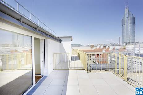 Weitblick investieren: Exklusive Dachgeschoß-Vorsorgewohnungen mit 360°-Ausblick in Top-Lage der Stadt, Wohnung-kauf, 458.000,€, 1200 Wien 20., Brigittenau
