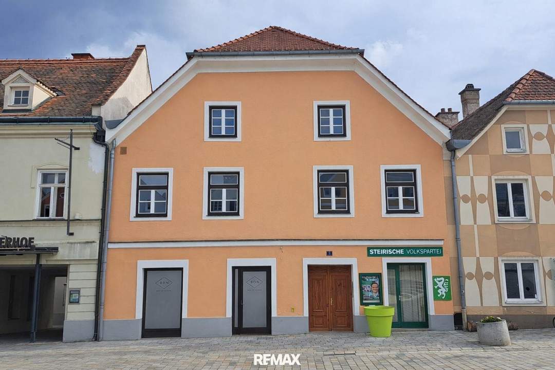 Ihr neuer Standort mit Charakter – Geschäftslokal direkt am Hauptplatz Frohnleiten