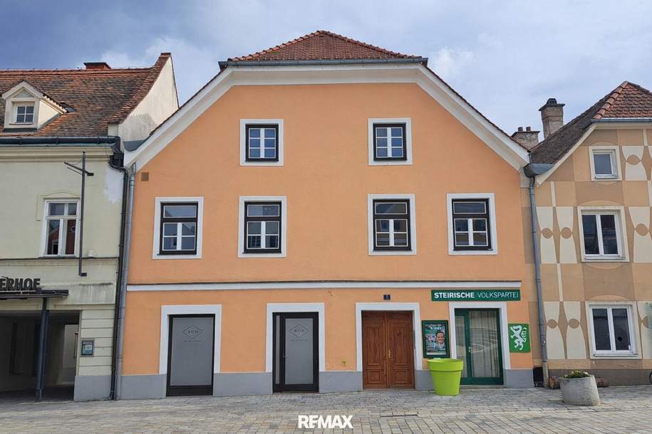 Ihr neuer Standort mit Charakter – Geschäftslokal direkt am Hauptplatz Frohnleiten, Gewerbeobjekt-miete, 829,71,€, 8130 Graz-Umgebung