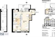 Urbaner Wohnkomfort mit Charme und Grünblick – stilvolle 3-Zimmer-Wohnung mit Balkon in ruhiger Innenhoflage