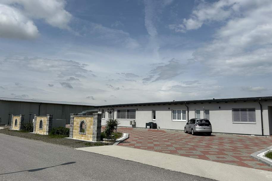 Modernes Gewerbeobjekt im Wirtschaftspark Mistelbach/Hobersdorf zu Mieten/Kaufoption, Gewerbeobjekt-kauf, 790.000,€, 2130 Mistelbach