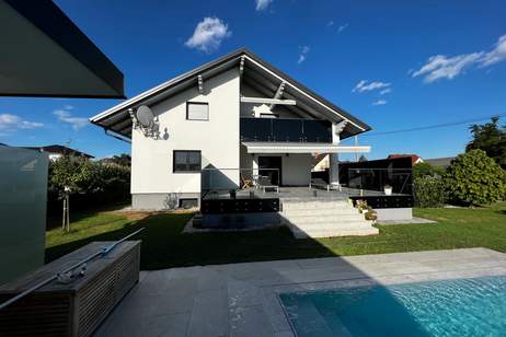Exklusive Villa mit Pool, PV-Anlage & 4 Garagen in hochwertiger Massivbauweise (Provisionsfrei), Haus-kauf, 995.000,€, 8077 Graz-Umgebung