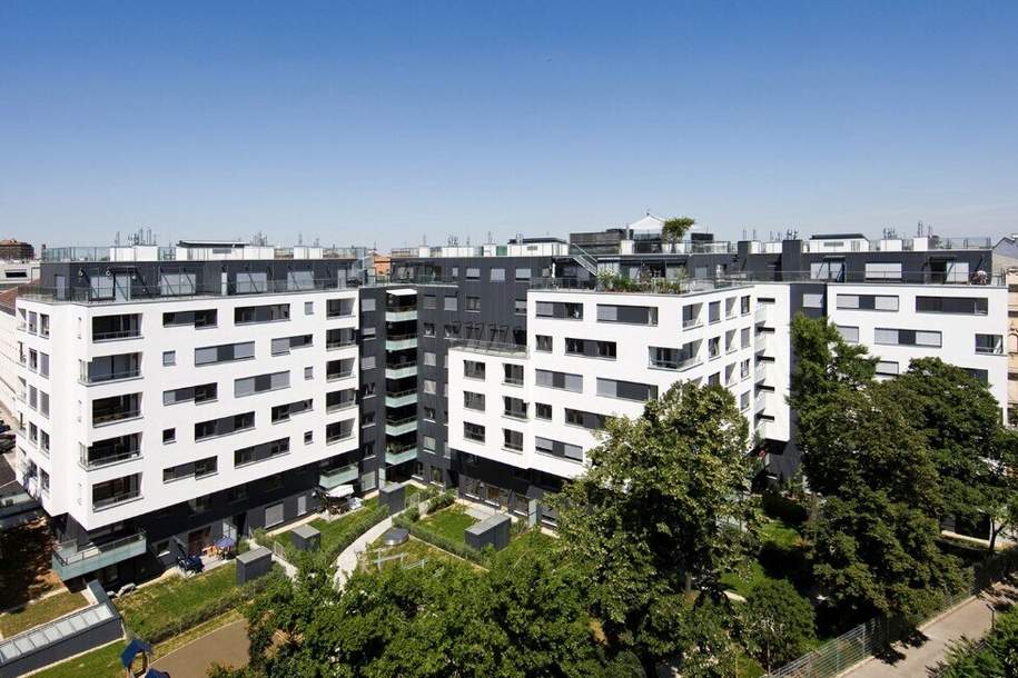 4- Zimmer Gartenwohnung mitten in der City - Wohnen am Kaisergarten, Wohnung-miete, 2.398,00,€, 1030 Wien 3., Landstraße