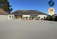 Firmensitz / Betriebsobjekt mit 320m² Büros, 400m² Hallen/Garagen & 750m² Lagerplatz