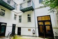 Altbauwohnung mit Balkonen - U1 Taubstummengasse