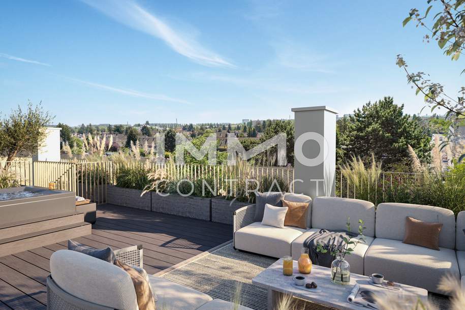 U1 Kagraner Platz! TOWNHOUSE auf 2 ETAGEN INKL. LUFTWÄRMEPUMPE UND KÜHLUNG, Wohnung-kauf, 799.000,€, 1220 Wien 22., Donaustadt