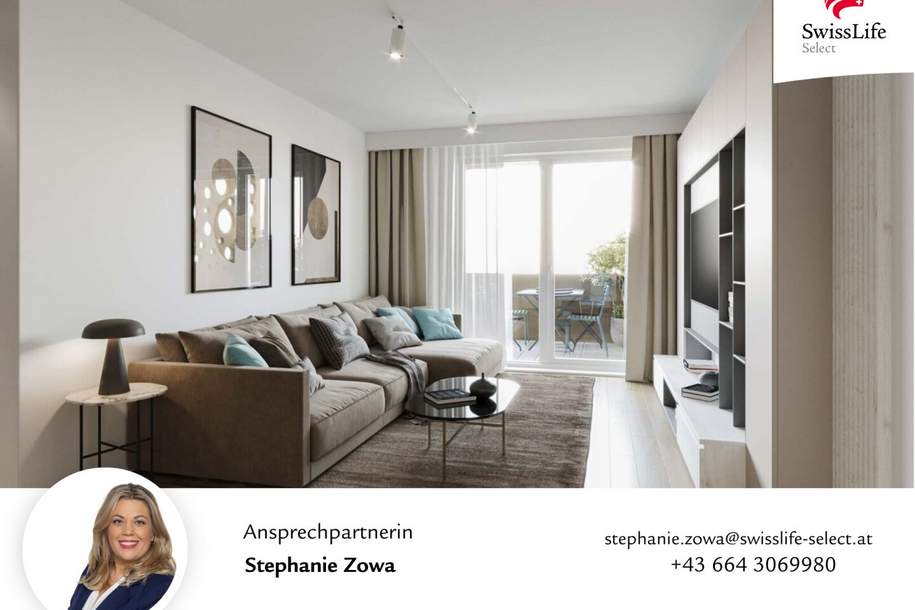 SkyGarden Family – Leben über den Dächern“ Großzügig, grün &amp; nachhaltig gedacht, Wohnung-kauf, 1.095.000,€, 1070 Wien 7., Neubau