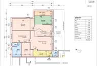 Seniorenwohnungen mit +PLUS+ in wunderbarer Grünruhelage / Top 3 - 1.OG - 128 m² - 4 Zimmer - Terrasse - Garage / Bezug 2026