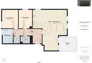 *ESSLING, SEESTADT* Großzügige 3-Zimmer Dachgeschosswohnung mit Terrasse & Garage in 1220 Wien, 98m2 Wohntraum
