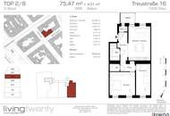 Weihnachtsaktion NEUE PREISE | perfekt geplante 3-Zimmer Altbauwohnung mit Balkon nahe dem Augarten | Top 2/8