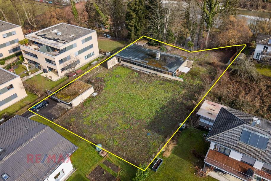 Großes Grundstück in Wolfurt mit Bungalow, der auf hoch motivierte Heimwerker wartet, Haus-kauf, 6922 Bregenz