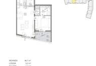 Modernes Wohnen in Grünlage - Top 2 Zimmerwohnung mit Freifläche