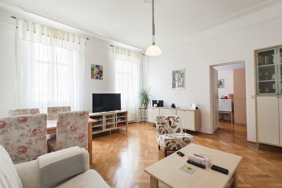 Charmante 3-Zimmer-Altbauwohnung in ruhiger Lage, Wohnung-kauf, 350.000,€, 1120 Wien 12., Meidling