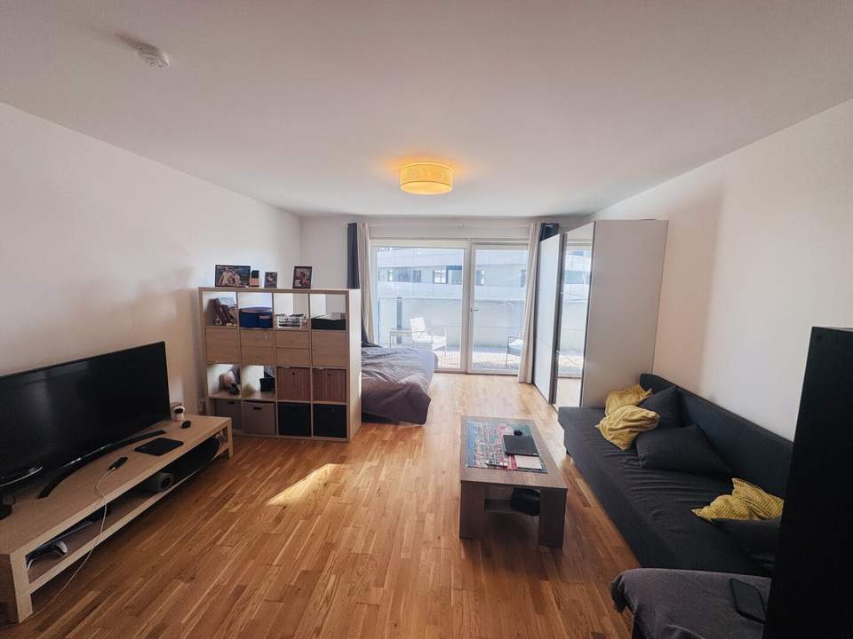 Moderne Wohnung mit Traum-Südbalkon im beliebten CITYGATE – U1 in wenigen Gehminuten