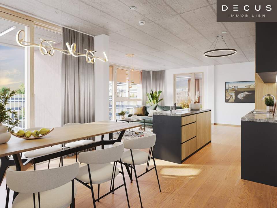| VIER ZIMMER | BALKON | UNIKAT FÜR FREIGEISTER | EIGENNUTZER | BF 14B | VILLAGE IM DRITTEN | FERTIGSTELLUNG 2027