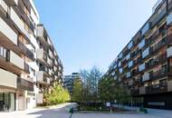 NEUBAU - BAUJAHR 2017- FERNWÄRME ! Top möblierte 2 Zimmer Wohnung mit großem Balkon in Trienna