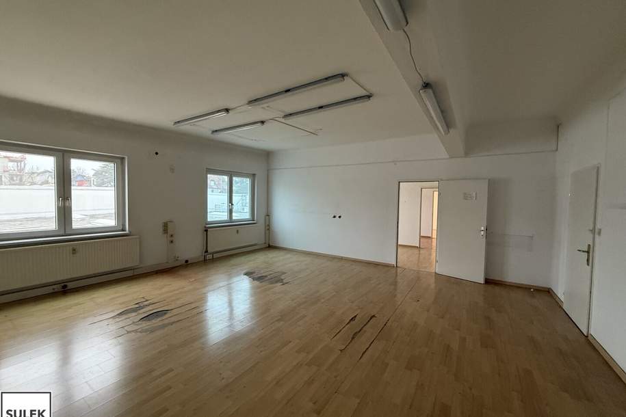 **VIDEOBESICHTIGUNG** Flexible Gewerbeflächen + Parkplätze (optional) mit perfekter Anbindung in Vösendorf kurzfristig mieten!, Gewerbeobjekt-miete, 487,19,€, 2331 Mödling