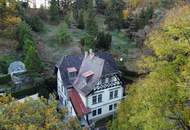 Außergewöhnliche Villa in absolut ruhiger Waldrandlage I Rund um Natur pur nahe Lainzer Tiergarten I Ausbauen+sanieren