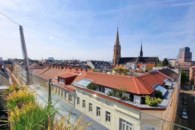 Neuer Preis! WOW! Wohntraum im Dachgeschoss mit Fernblick und Parkplatz! Mit dem Lift in die Wohnung + 2 Terrassen + Perfekte Raumaufteilung + Traumhaftes Altbauhaus!, Wohnung-kauf, 1.379.000,€, 1030 Wien 3., Landstraße