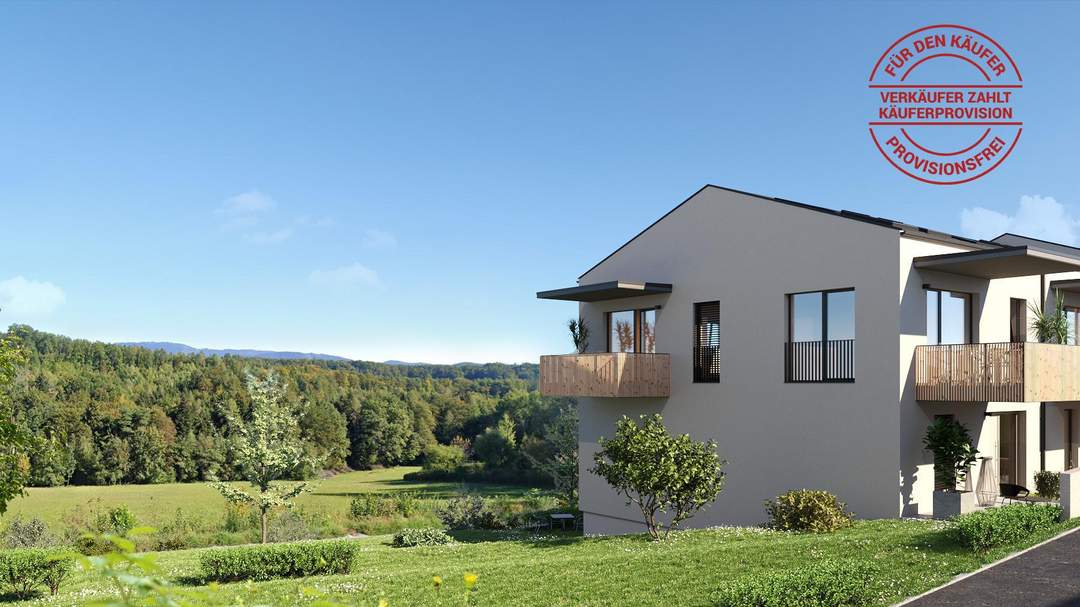 Naturverbundenes Wohnen mit Schöcklblick – Ihre nachhaltige Traumwohnung am Ries