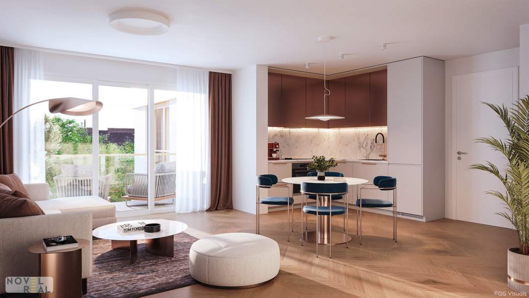 RUHIGES UND EXKLUSIVES REFUGIUM MIT HOFSEITIGEM BALKON IN TOPLAGE