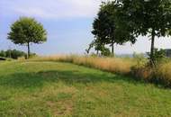 Bauplätze mit großzügigem landwirtschaftlichen Gebäude (150m²) in herrlicher Lage mit Traumausblick!