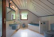 Grünruhelage am Waldrand! Familienidyll mit großem Garten, Schwimmbecken und Sauna