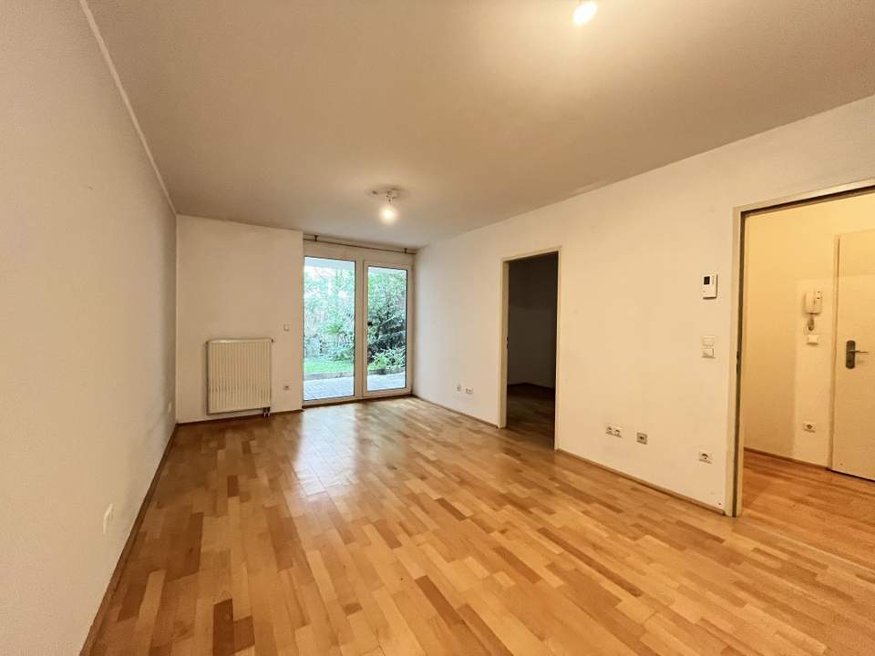 2-Zimmer-Wohnung in beliebter Lage inkl. Terrasse und Garten!