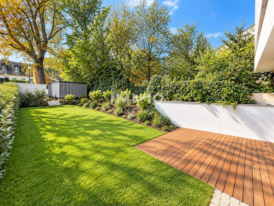 Sonnige Gartenoase im grünen Herzen des 19. Bezirks: ERSTBEZUG